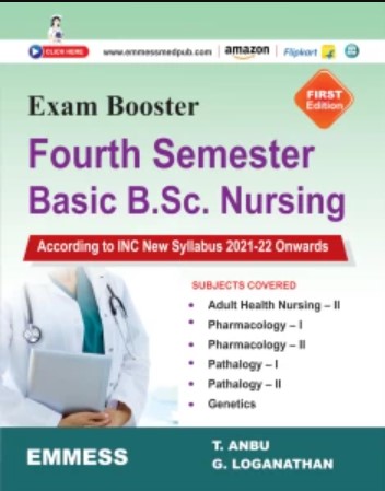 Exam Booster Four Semester Basic B.Sc Nursing Question Bank